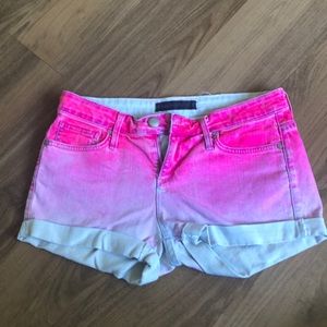 2/$20 Pink Ombré Shorts